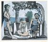 PABLO PICASSO (after) Bacchanale